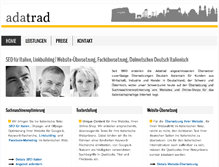 Tablet Screenshot of adatrad.com
